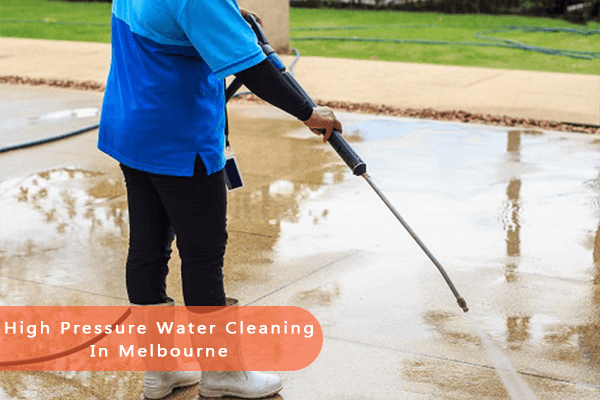 high pressure water cleaning